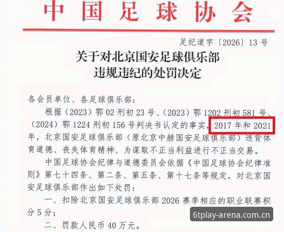 T体育专属平台 3大看点解读足协第三批禁足名单:65人受罚,17人终身禁足